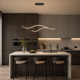 Vela Wave Linear Pendant Light
