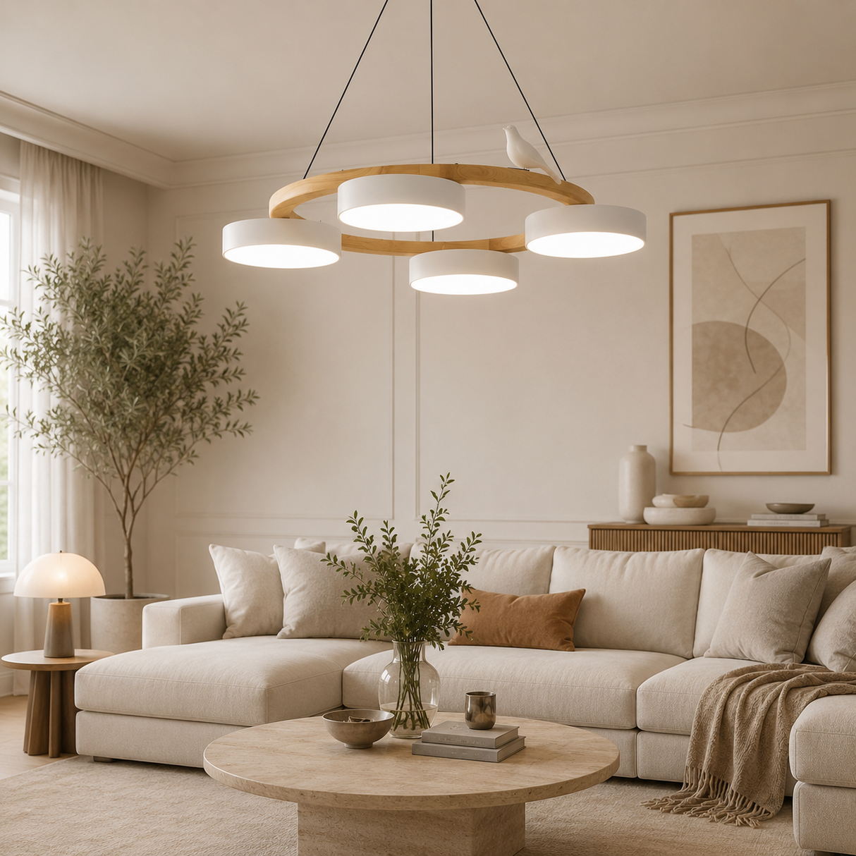 Sora Bird Chandelier