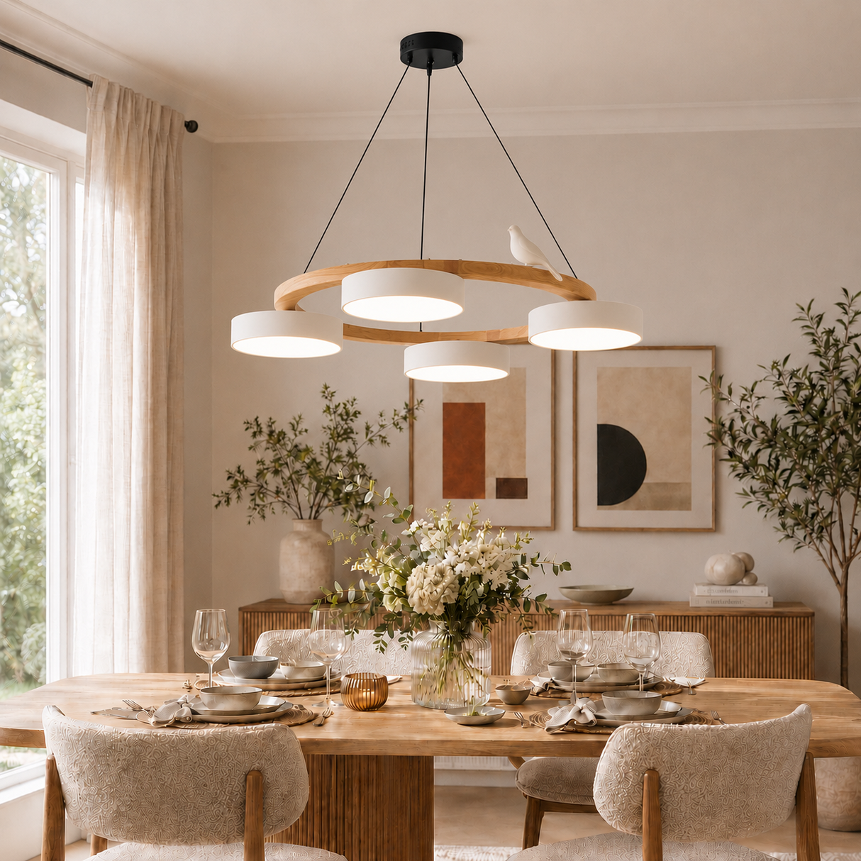 Sora Bird Chandelier